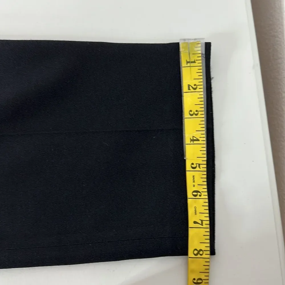 Pendleton Dress Pants Womens Size 10 Black Side Zip High Waisted made in USA - Picture 10 of 11